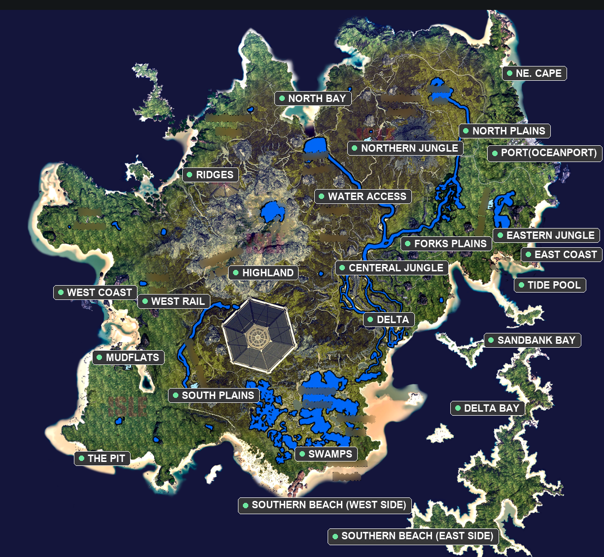 LeveLs Gateway map